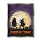 Stupell Industries Trick Or Treat Halloween Silhouettes Framed Floater Canvas Wall Art